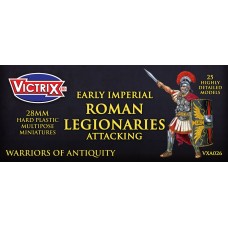 Early Imperial Roman Legionaries Attacking